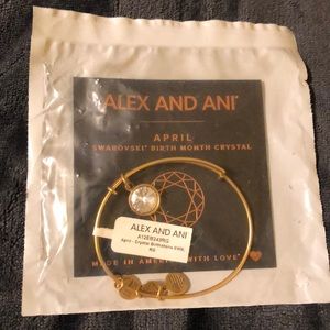 April Crystal Alex & Ani Bracelet